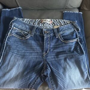 Ariat Dark Blue Cropped Jeans